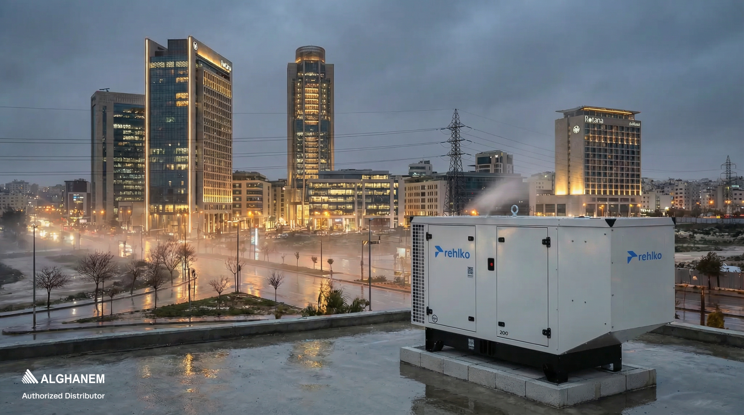 Rehlko Generator Abdali Clean