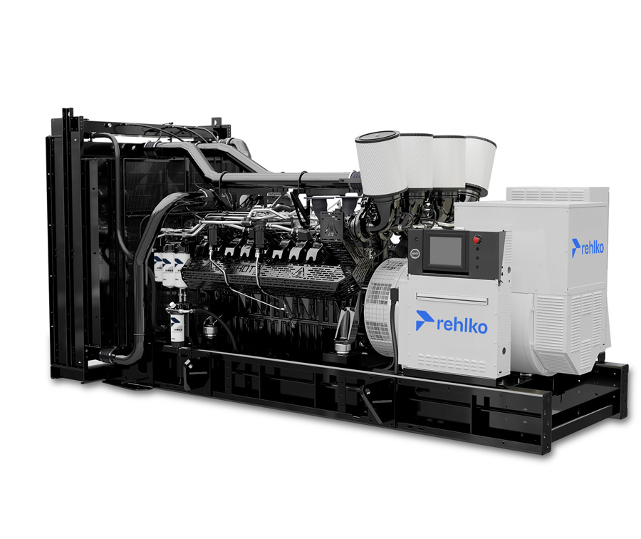High-capacity 2000 KVA Rehlko diesel generator for factories in Jordan